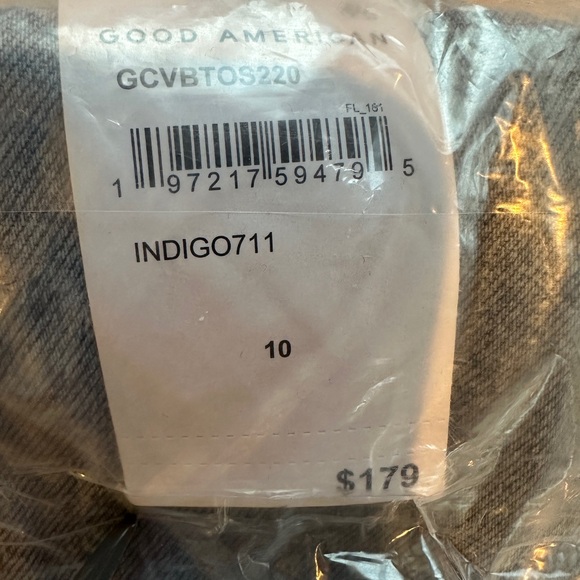 NWT Good American Good Curve Bootcut jeans - Picture 2 of 4